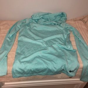 Nike Woman’s Long Sleeve Shirt w/ Hood (Small)